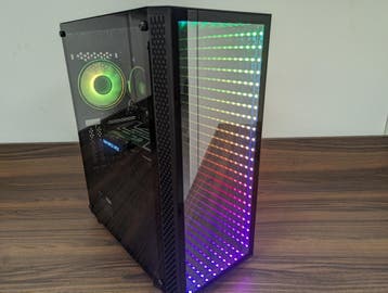 RGB Game PC Ryzen 7 5700x – RTX 3060Ti – 16gb DDR4– 500GB, 500 GB M2.0 SSD, Virtual Reality, Ophalen of Verzenden, Ryzen 7 5700x