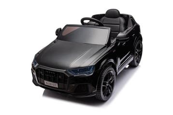 Audi Q7 elektrische kinderauto, 12 volt, rubber banden, Ophalen of Verzenden