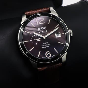 RSW - Tempo Automatic Swiss Made Watch - RSWA157-SL-4 - Sans