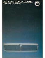 1981 LANCIA GAMMA BROCHURE DUITS
