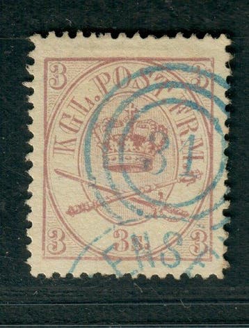 Denemarken 1864/1870 - Denemarken – 1864–1870, Gestempeld