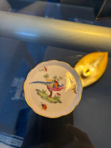 Herend - Sous-verre (5) - Porcelaine - ´, Antiek en Kunst