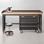 Datona Werkbank PRO met bamboe werkblad en, Ophalen of Verzenden, Nieuw