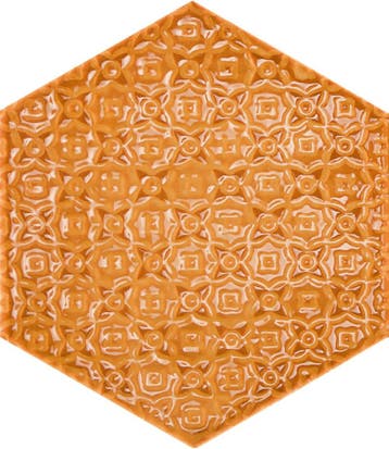 Vloertegel/Wandtegel Oranje 19,8x22,8cm (Muurtegels), Keramiek, Nieuw, 20 tot 40 cm, 10 m² of meer