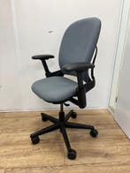 Steelcase Leap Bureaustoel - Ergonomische Bureaustoel Grijs, Verzenden, Zo goed als nieuw, Grijs, Bureaustoel