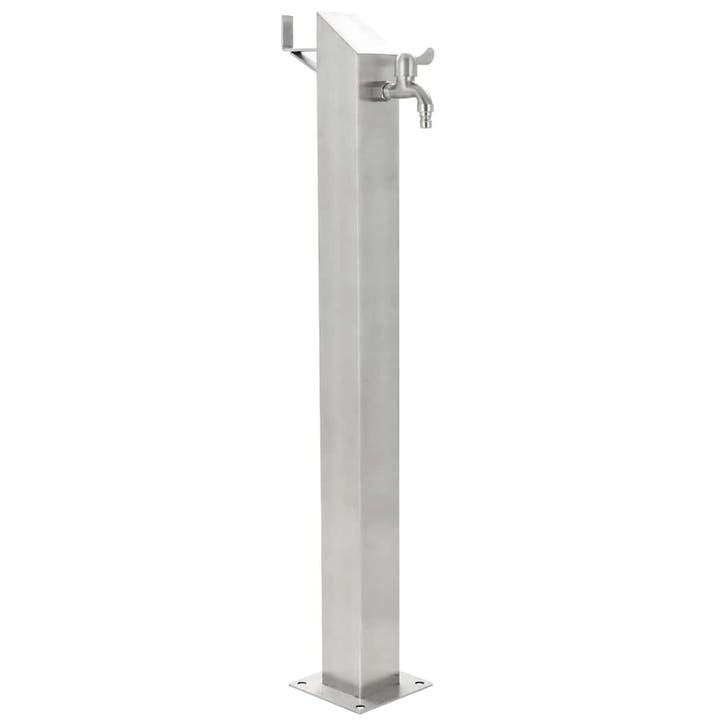 vidaXL Tuinwaterkolom vierkant 95 cm roestvrij staal, Jardin & Terrasse, Jardin & Terrasse Autre, Envoi