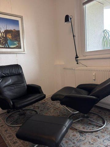 IKEA - Fauteuil (3) - Malung - Synthetisch leder, Antiek en Kunst