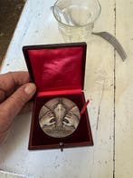 Frankrijk. Medal 1955 - 150th anniversaire du canal de Suez, Postzegels en Munten, Munten en Bankbiljetten | Toebehoren