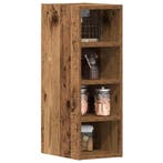 vidaXL Bovenkast Riga 20x29,5x60 cm bewerkt hout oud, Huis en Inrichting, Verzenden, Nieuw