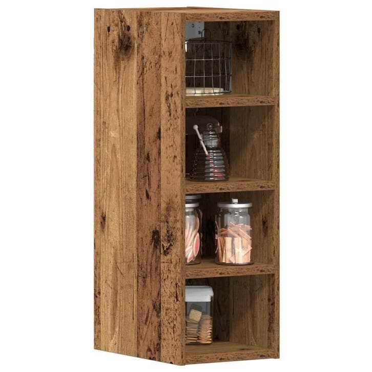 vidaXL Bovenkast Riga 20x29,5x60 cm bewerkt hout oud, Huis en Inrichting, Kasten | Overige, Nieuw, Verzenden