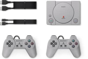 Playstation Classic Mini Console (2 Controllers), Consoles de jeu & Jeux vidéo, Ophalen of Verzenden