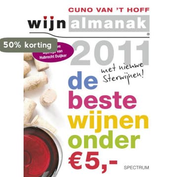 Wijnalmanak 2011 de beste wijnen onder de 5 euro, Verzenden, Zo goed als nieuw, Cuno van 't Hoff