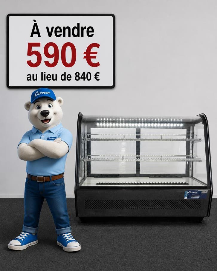 Présentoir réfrigéré panoramique professionnel, Electroménager, Réfrigérateurs & Frigos, 60 cm ou plus, 150 à 200 litres, Moins de 85 cm