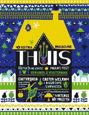 Thuis magazine - auteurs, Verzenden