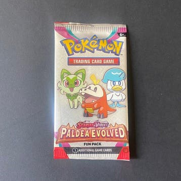 Pokémon - 20 Booster pack - 20x Paldea Evolved fun pack, Nieuw