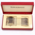 Robbe & Berking Navette - Koffielepel (6) - .800 zilver, Antiek en Kunst