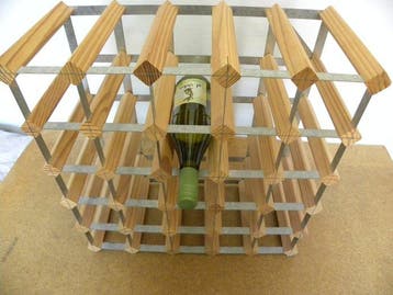 RTA - Wijnaccessoire (2) - HOUT-METAAL -