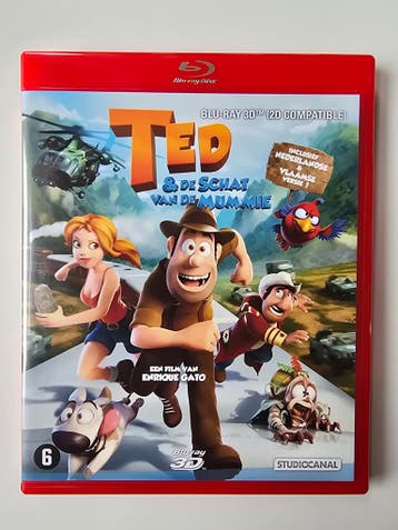 TAD, THE LOST EXPLORER (3D + 2D) (BLURAY), Gebruikt