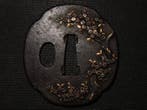 Katana - fer forgé - Sakura Tsuba : C5-583 - Japon - Période