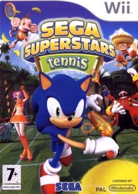 Sega Superstars Tennis (Wii Games), Games en Spelcomputers, Games | Nintendo Wii, Zo goed als nieuw, Ophalen of Verzenden