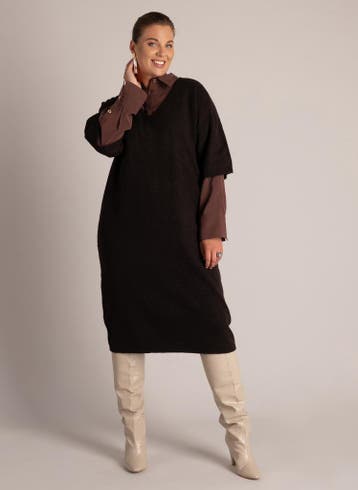 Yest Curve jurk Vivika1(48)Maat 46/48 (XL) of groter, Verzenden, Nieuw, Maat 46/48 (XL) of groter, Overige kleuren