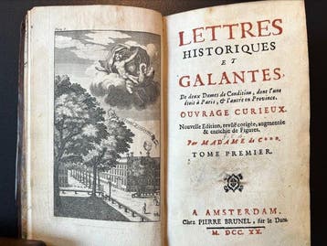 Madame de C*** - Lettres historiques et galantes – 5 vol.