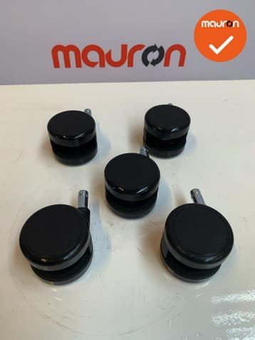 Set (van 5 stuks) Grahl Xenium bureaustoel wielen - zacht (v, Werkplek, Ophalen of Verzenden, Gebruikt, Stoel