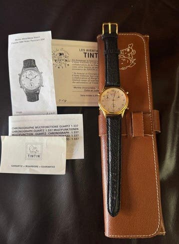 Citime - Tintin - 1 - Montre Chronographe Swiss, Nieuw