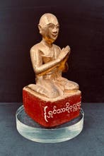 Adorant de Bouddha - Birmanie - Sariputta - Myanmar, Antiek en Kunst