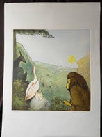 Constant Nieuwenhuijs (1920-2005) - Orpheus met dieren, Antiek en Kunst