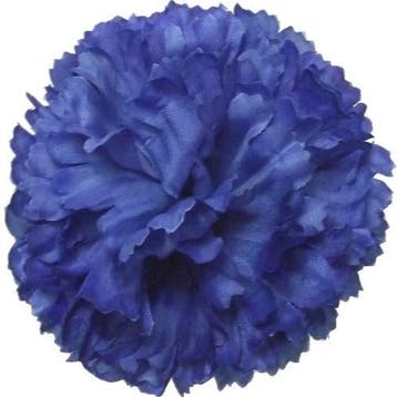 Anjerpick Koningsblauw Royal Blue Zijdenbloem per stuk, Nieuw