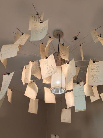 Ingo Maurer - Ingo Maurer - Plafondlamp (2) - Zettelz A6 -