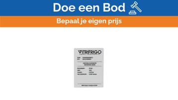 Bieden: Vitrifrigo F19450300SBNT.2 Build-In, Ophalen of Verzenden, Nieuw