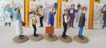Moulinsart - Tintin - Ensemble de 5 figurines Les bijoux de