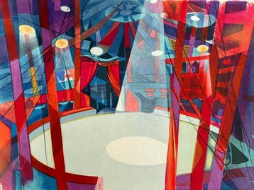 Camille Hilaire( 1916-2004) - La Piste de cirque - (vendu