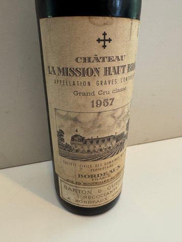 1957 Château La Mission Haut Brion - Bordeaux,