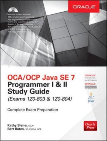 OCA/OCP Java SE 7 Programmer I & II Study Guide (Exams, Verzenden, Gelezen, Kathy Sierra