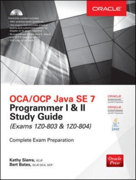 OCA/OCP Java SE 7 Programmer I & II Study Guide (Exams, Livres, Langue | Anglais, Envoi