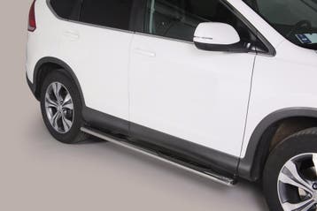 Side Bars | geschikt voor Honda | CR-V 12-15 5d suv. | RVS r, Verzenden
