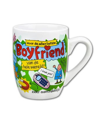 Mok Boyfriend 12cm, Huis en Inrichting, Verzenden, Nieuw