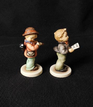 Due statuette Goebel Hummel W Germany Hummel Soloist e