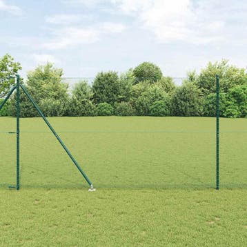 vidaXL zeshoekig gaasgek met palen 25 x 1,5 m PVC-Coated, Verzenden, Nieuw