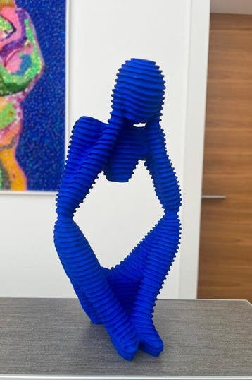 D - Uli - Ich denke, also bin ich (I think, so I am), Antiek en Kunst