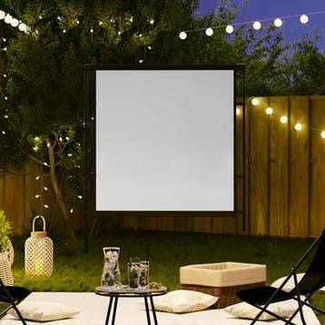 vidaXL Projectiescherm met statieven 89 inch 1:1, Audio, Tv en Foto, Verzenden, Nieuw