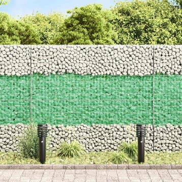 vidaXL Tuinstenen Lichtgroen 12 cm Glas, Verzenden, Nieuw