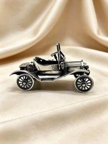 Figuur - Figura coche en plata - .915 zilver