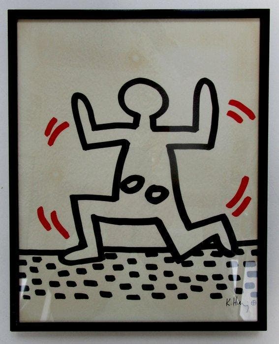 Keith Haring (1958-1990) - From Bayer Suite, Antiquités & Art, Art | Objets design