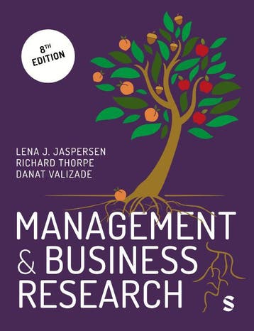 Management And Business Research | Nieuw, Boeken, Verzenden, Nieuw, Lena J. Jaspersen; Richard Thorpe; Danat Valizade