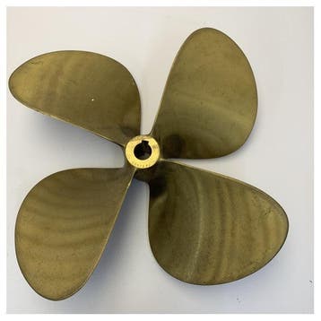 Bieden: Vetus P4E-18 X 21 R Propeller 4-Blade Brass Right H, Ophalen of Verzenden