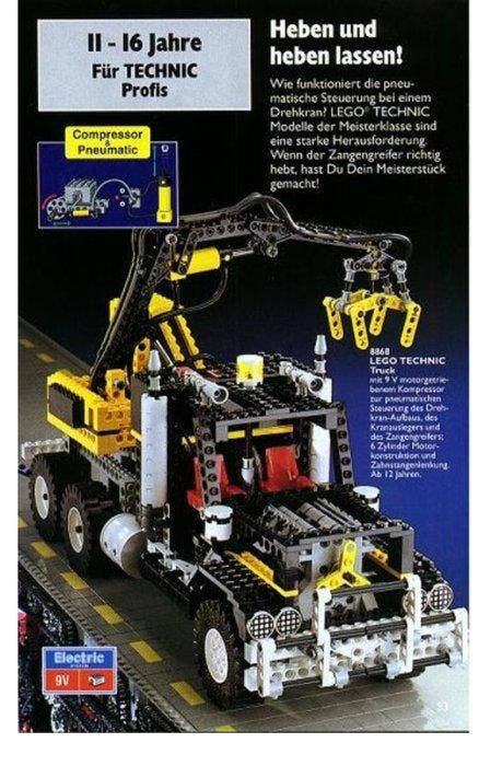 Lego Set - 8868 - Technic - 8868, Kinderen en Baby's, Speelgoed | Duplo en Lego